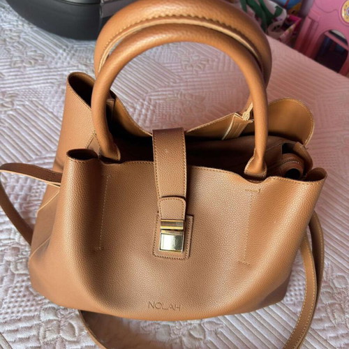 Nolah women's shoulder bag, large brown