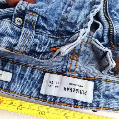 Pull & Bear jeans used, size L, with small defect