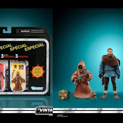 Star Wars Hasbro Obi Wan TV Show 3-pack figure set new