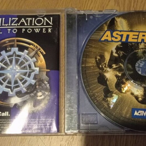 Asteroids Atari PC game like new