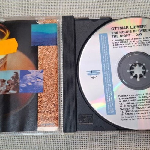 Ottmar Liebert + Luna Negra The Hours Between Night + Day CD