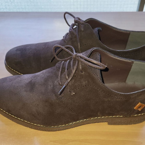 Ustyle Suede ανδρικά casual παπούτσια καφέ νούμερο 44
