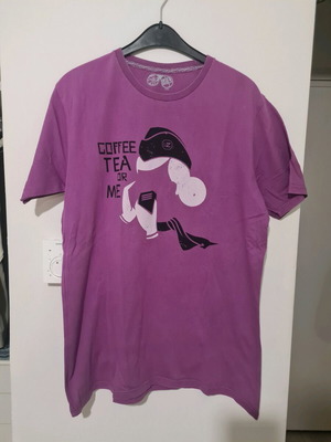 Von Zipper men's T-shirt used, purple, size L