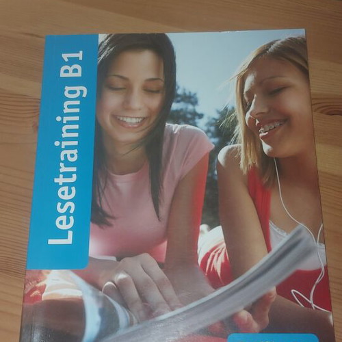 Lesetraining B1 book new, German language