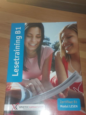 Lesetraining B1 book new, German language