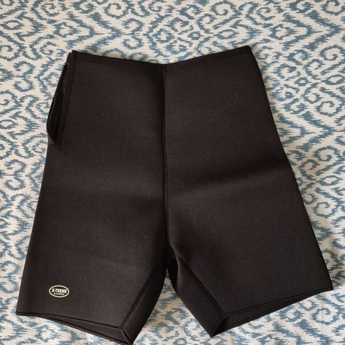 Black sweat shorts, size S