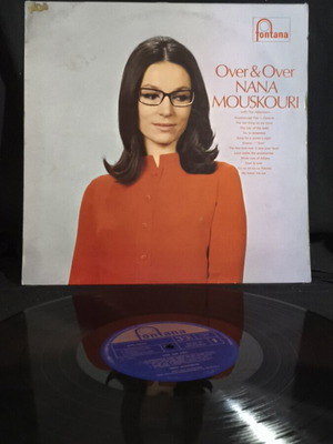 Nana Mouskouri Over and Over βινύλιο μεταχειρισμένο