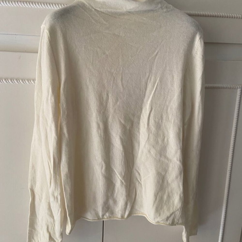 Benetton knitted blouse size S beige like new