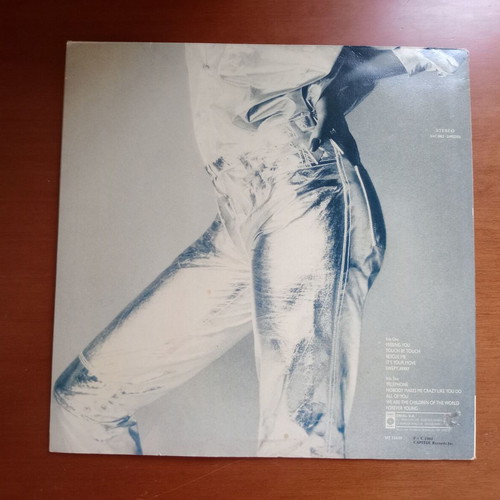 Diana Ross Swept Away LP like new, pop
