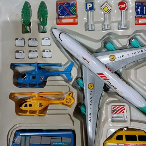 Vintage 90s Airport Play Set new