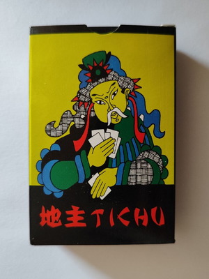 Tichu playing cards in black color like new