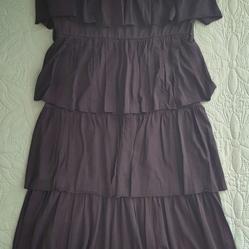 Summer dress Derpouli black mini used, size S