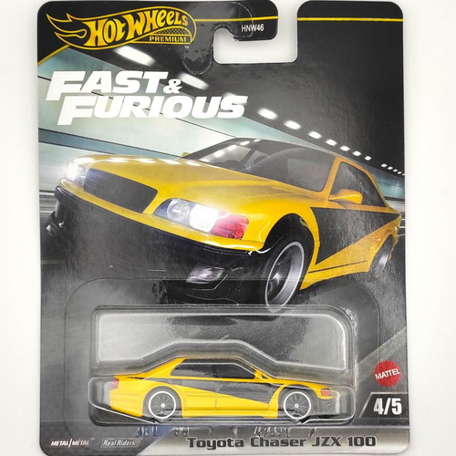 Hot Wheels Premium Fast & Furious Toyota Chaser JZX 100 new