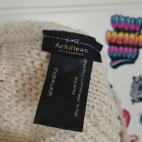Achilleas Accessories white cream hat like new, sizes M L