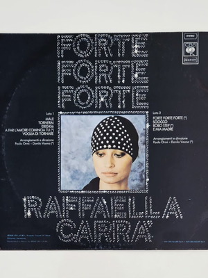 Raffaella Carrà Forte Forte Forte βινύλιο μεταχειρισμένο, πρώτη ελληνική κυκλοφορία 1976