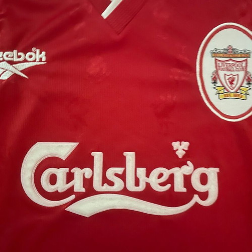 Liverpool jersey 1996-98 size X-Large like new