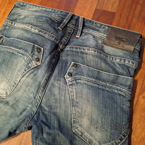 Replay men's denim pants used, size M