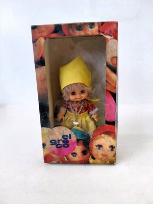 El Greco doll from the 70s new in excellent condition