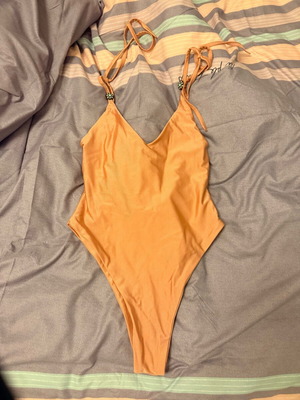 Nidodileda swimsuit like new, beige and gold