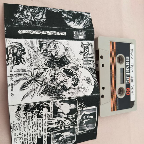 Death 5 demo cassette tapes like new, metal