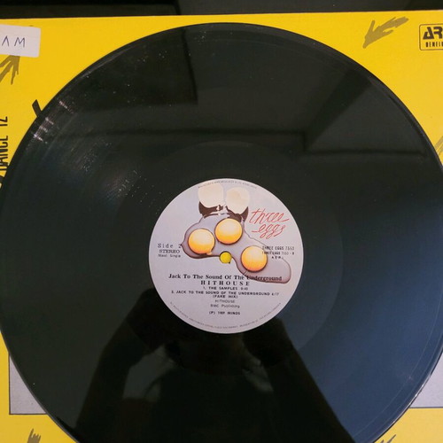Jack to the house of the underground vinyl used 1989