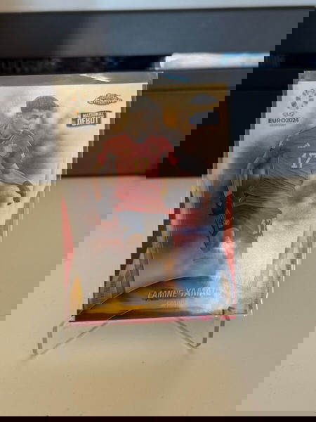 2024 TOPPS CHROME UEFA EURO National Debut Lamine Yamamoto