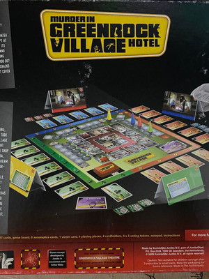 Επιτραπέζιο Murder in Greenrock Village Hotel μεταχειρισμένο