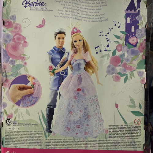 Sleeping Beauty Barbie doll like new