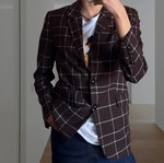 Brown blazer jacket Stine Goya new with tags