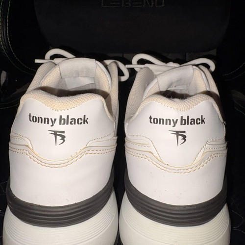 Tonny Black white athletic shoes size 41 like new
