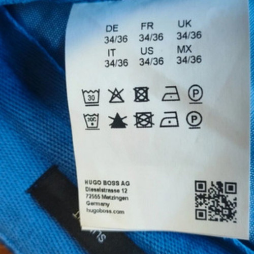 Hugo Boss men's chino pants electric blue size 34/36 like new