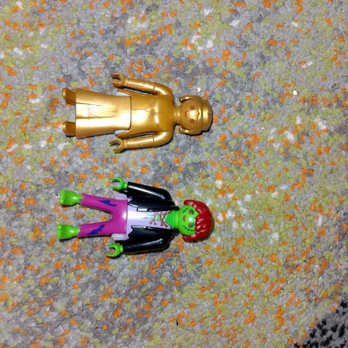 Playmobil used, zombie and gold figure set
