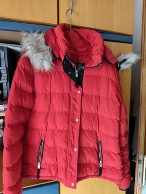 Admiral jacket used, red, size XL