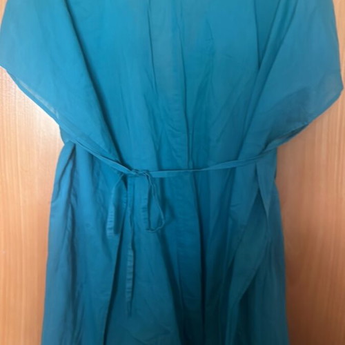 Caftan Calvin Klein swimwear new, petrol color