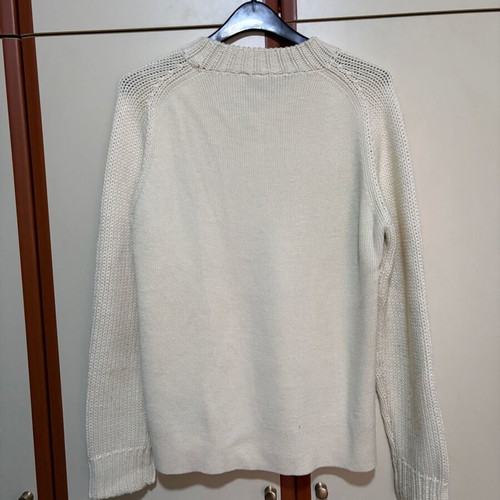 H&M knitted sweater white size L like new