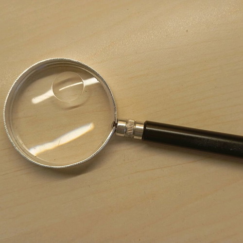 Magnifying glass flawless, new