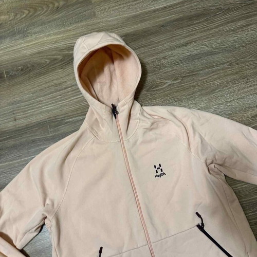 Women's fleece hoodie Haglöfs Polartec Bungy XL like new, pink