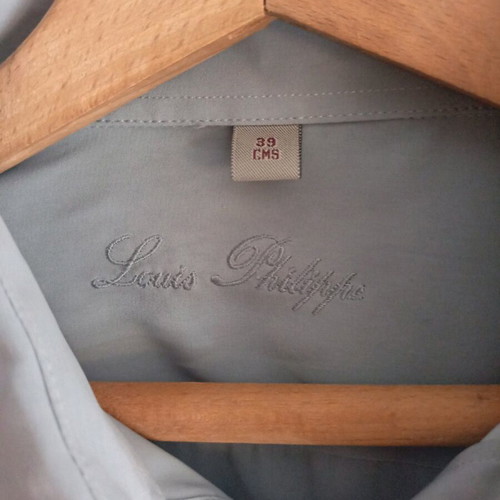Риза Louis Philippe от сатен, като нова, размер M и L, сива