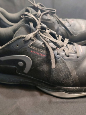 Head tennis shoes size 44 used, black athletic