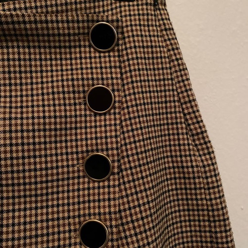 Stradivarius skort used with buttons, size 34, side zipper