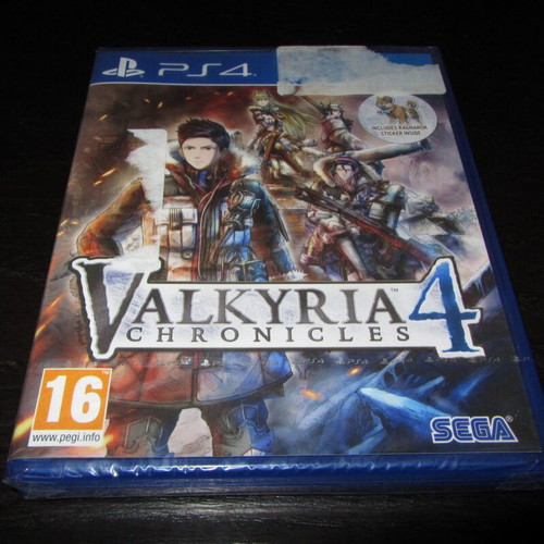 Valkyria Chronicles 4 Sony PS4 new sealed