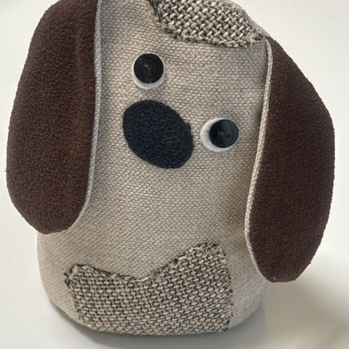 Door stopper dog like new, 20cm height