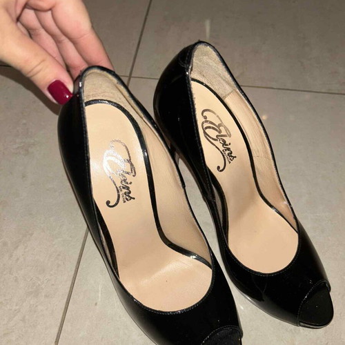 Peep Toe Eleins Boutique black pumps new, size 36