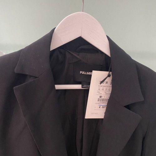 Black women's blazer Pull & Bear new, size XS