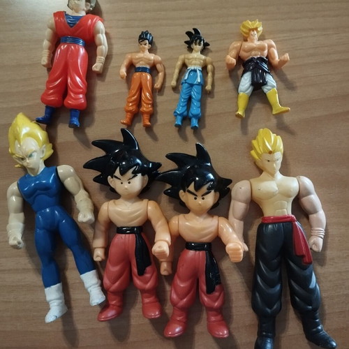 Dragon Ball figures set of 8, like new