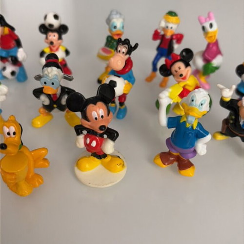 Kinder Mickey and Friends Soccer Team Figures like new