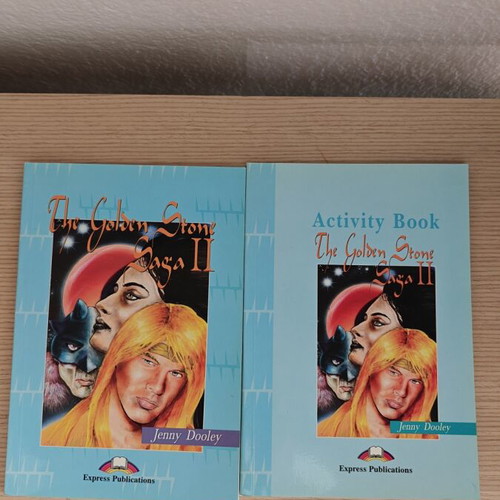 The Golden Stone Saga 2 activity book used, English