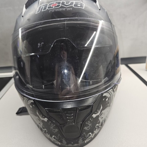 Nova 330-DV Skull Black Matt/Antracite Large helmet used