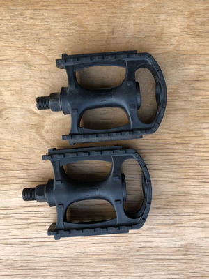 Πετάλια Κ μαύρα για BMX καινούργια, διάσταση άξονα 1/2