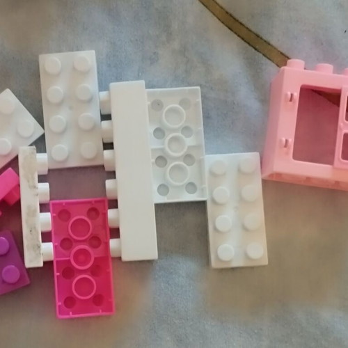 Building blocks used, assorted set